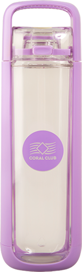 Бутылка для воды Coral Bottle One 750, сиреневая